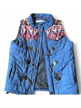 Sovereign Code Women's Blue and Navy Gilet